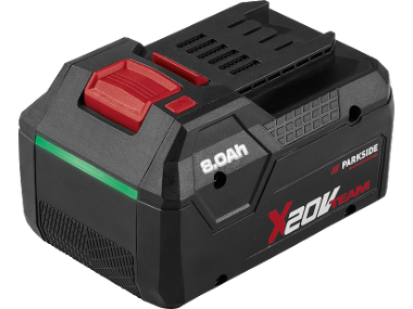 Parkside Performance Επαναφορτιζόμενη μπαταρία smart 8 Ah 20V PAPP 208 A1