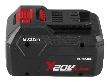 Parkside Performance Επαναφορτιζόμενη μπαταρία smart 8 Ah 20V PAPP 208 A1